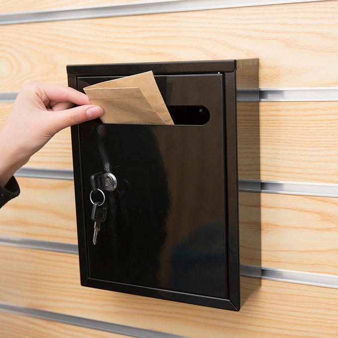 High Strength Waterproof Residential Mailboxes Wall Mounted Type