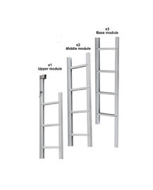 Foldaway  Aluminum Fire Escape Ladder Easily Store EN131 Certificated