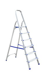 6 Steps Household Multi Purpose Foldable Aluminum Step Ladder