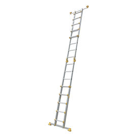 Robust Strength  Aluminum Telescopic Ladder 4x5  Collapsible Extension Ladder