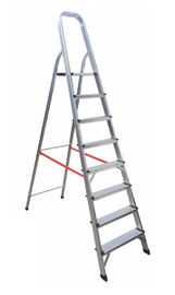 8 Steps Household Easily Carried Foldable Aluminum Step Ladder