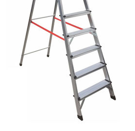8 Steps Household Easily Carried Foldable Aluminum Step Ladder