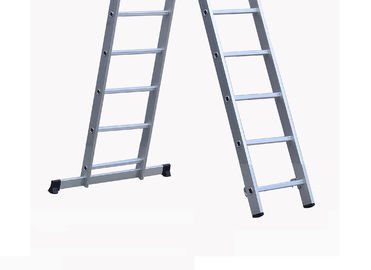 Outdoor Safety Aluminium Telescopic Ladder Slip Resistant  3x10
