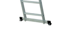 Multi Use Foldable Aluminum Ladder 3x6  Stable Performance For Painting