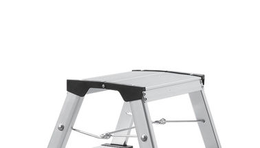 Wide Top  Aluminum Platform Step Ladder 2x3 Steps Stable Performance