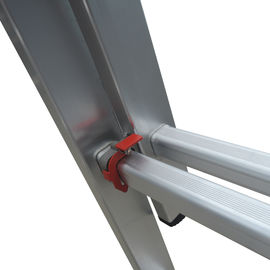 Robust Strength Aluminum Extension Ladder  3x6 With Non Marring Feet