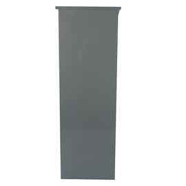 Garden Standing Steel Mailbox Waterproof Residential Post Box Outdoor Parcel Box