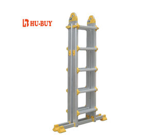 Lightweight   Aluminum Telescopic Ladder 4x5  EN131 Aluminum Extension Ladder