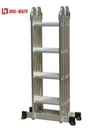 Multi Position Aluminum Extension Ladder Anti Rust EN131 - 4 Certificated