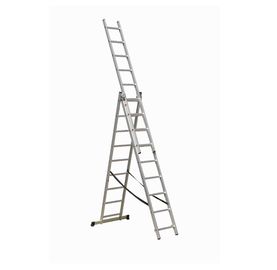 Multi Purpose Lightweight Aluminum Ladder 3x9 Adjustable Aluminium Ladder