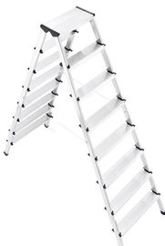 Convenient Aluminum Folding Step Stool 2x8 Safety Stable Performance