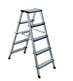GS Aluminium Platform Steps 2x5 Durable Aluminum Folding Step Stool