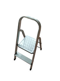 2 - Step Aluminum Step Ladder Extra Large Platform Aluminium Foot Stool