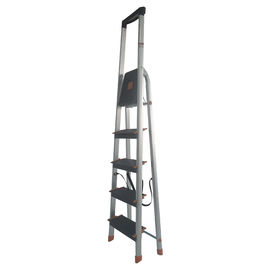 GS EN131 Aluminium Platform Ladder 5 Steps Folding Scaffold Ladder