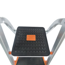 GS EN131 Aluminium Platform Ladder 5 Steps Folding Scaffold Ladder