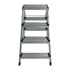 Anti Slip 6063 Aluminum Step Stool 2x4 Durable Aluminum Folding Step
