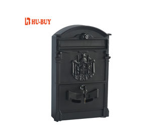 3D Relief Style Locking Security Mailbox Pre Drilled Waterproof Post Box