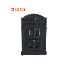 3D Relief Style Locking Security Mailbox Pre Drilled Waterproof Post Box