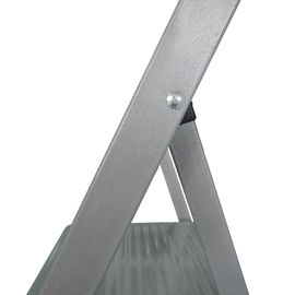 Non Slip Metal Folding Step Stool Skip Resistant Metal 2 Step Stool