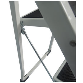 Wide Pedal Steel Step Stool 2 Steps Home Use  EN14183 Certificated
