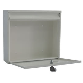 Solid Post Mount Mailbox High Strength Compact Size 36.2x10x32.2cm
