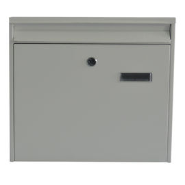 Solid Post Mount Mailbox High Strength Compact Size 36.2x10x32.2cm