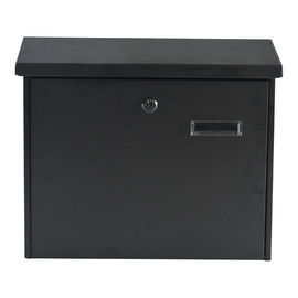 Galvanized Steel Waterproof Modern Wall Mounted Mailbox Rust Resistant