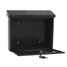 Galvanized Steel Waterproof Modern Wall Mounted Mailbox Rust Resistant