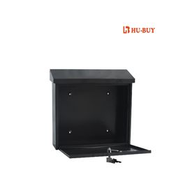 Galvanized Steel  Waterproof Modern Wall Mounted Mailbox  Rust Resistant