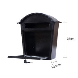 Contrmporary Residential Curbside Mailboxes / Black Wall Mount Mailbox
