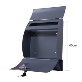 Modern Galvanized Metal Residential Mailboxes Outdoor Wall Mounted Letterbox