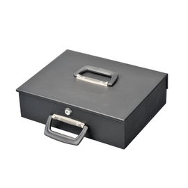 OEM Metal Cash Box , Modern Office Powder Euro Coin Collection Safes