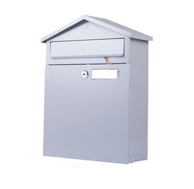 Durable Residential Wall Mounted Letterbox Galvanized Sheet Mailbox