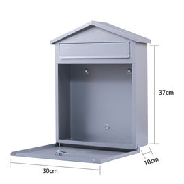 Durable Residential Wall Mounted Letterbox Galvanized Sheet Mailbox