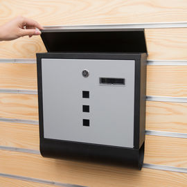 High Quality Wall Mount Lockable Modern Outdoor Galvanized Metal Mailbox Letterbox