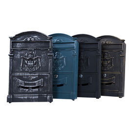 Waterproof Letterbox Decorative Outdoor Security Wall Mounted Aluminum Mailbox