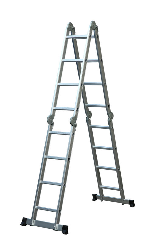 Domestic Aluminum Multi Purpose Ladder Aluminum Extension Ladder