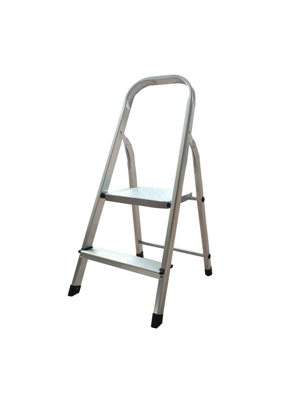2 Steps Domestic Lightweight Foldable Aluminum Step Ladder GS