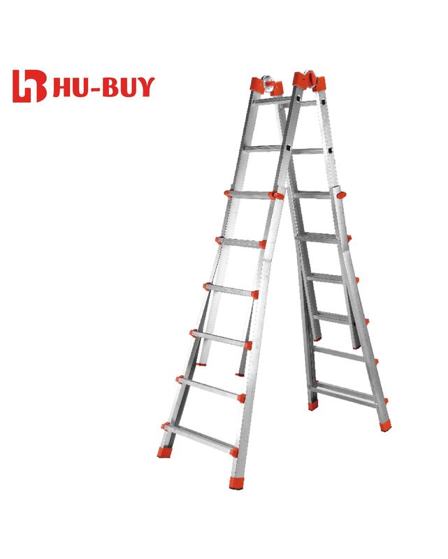A Frame Aluminium Multi Purpose Ladder 150 Kgs / 330lbs  Load Capacity 4x6