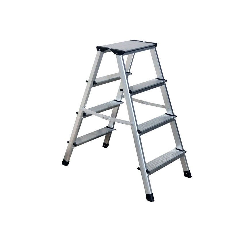 High Strength Aluminum Step Stool  2x4 Steps Rust Proof Long Life Span