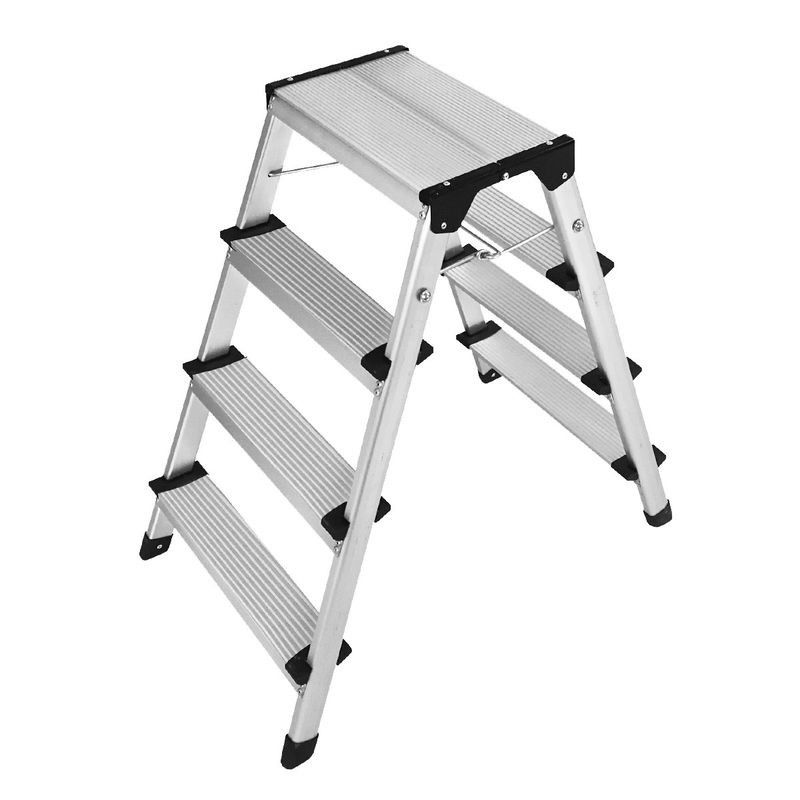 Anti Slip 6063 Aluminum Step Stool 2x4 Durable Aluminum Folding Step