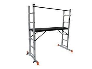 Household  Aluminium Scaffolding Ladder 2x6 150kgs / 330 Lbs  Load Capacity