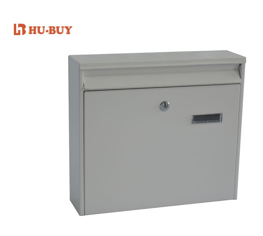 Solid Post Mount Mailbox High Strength Compact Size 36.2x10x32.2cm