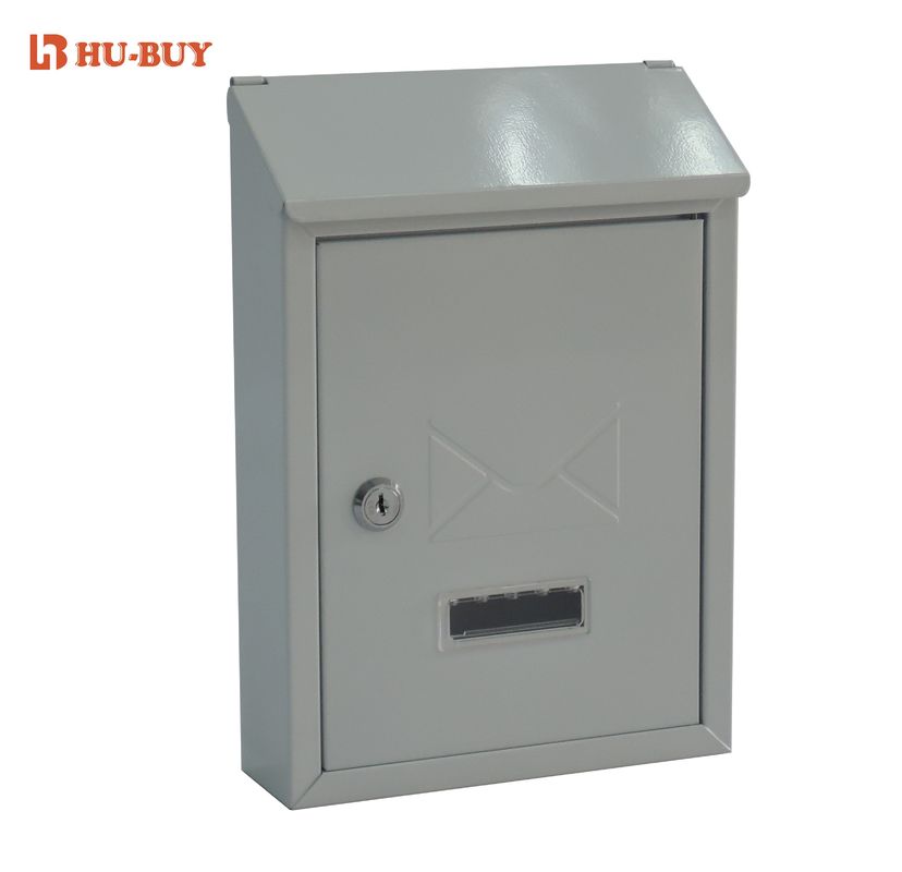 Grey Residential Mailboxes 0.7mm Thickness Apartment Mailboxes