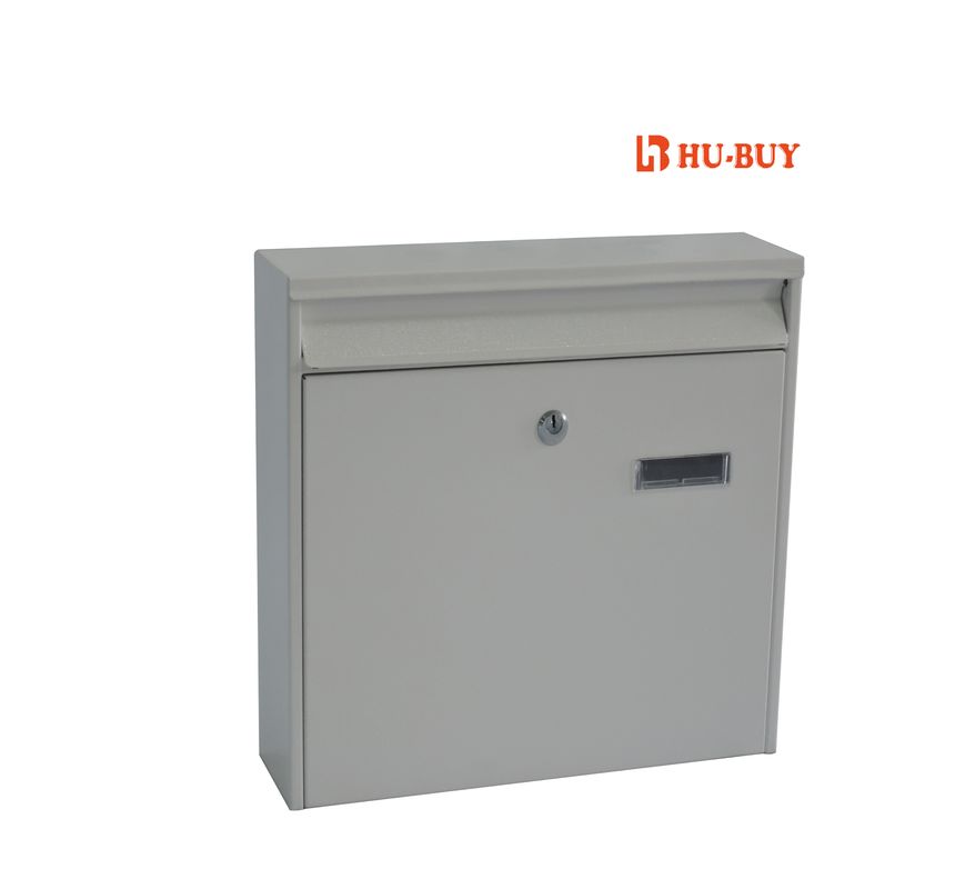 Grey Residential Mailboxes 0.7mm Thickness Apartment Mailboxes