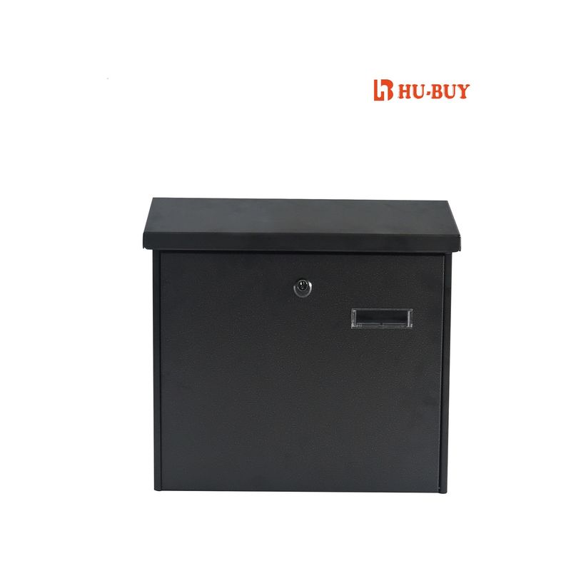 Galvanized Steel  Waterproof Modern Wall Mounted Mailbox  Rust Resistant