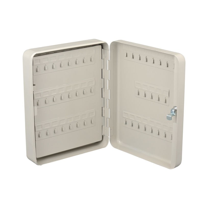 Durable Metal Key Safe / Metal Key Cabinet 300x240x75mm Wear Resistance