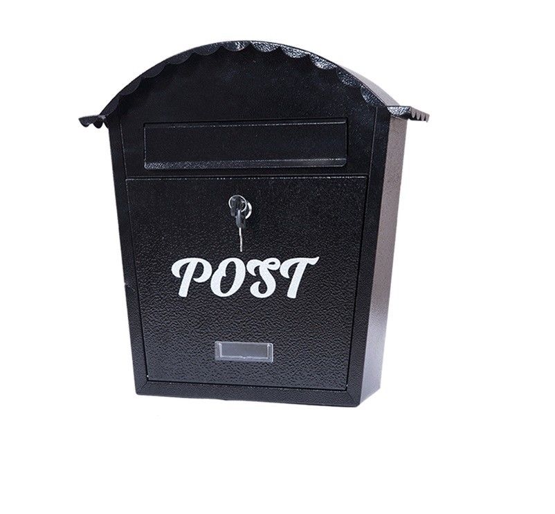 Contrmporary Residential Curbside Mailboxes / Black Wall Mount Mailbox