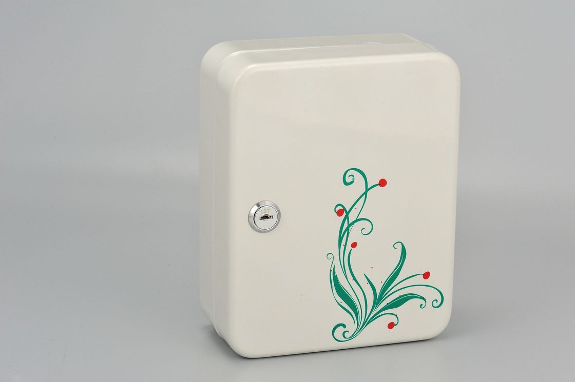 Durable Security Metal Key Box With Key Lock High Portability