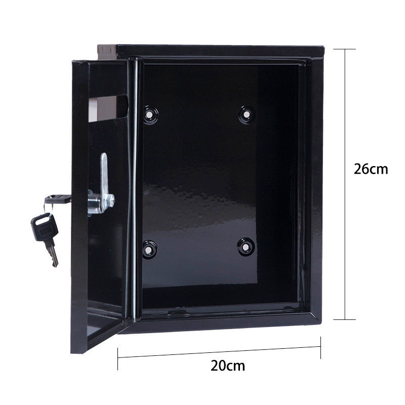 Durable High Strength Waterproof Residential Steel Mailbox Wall Mounted Letterbox